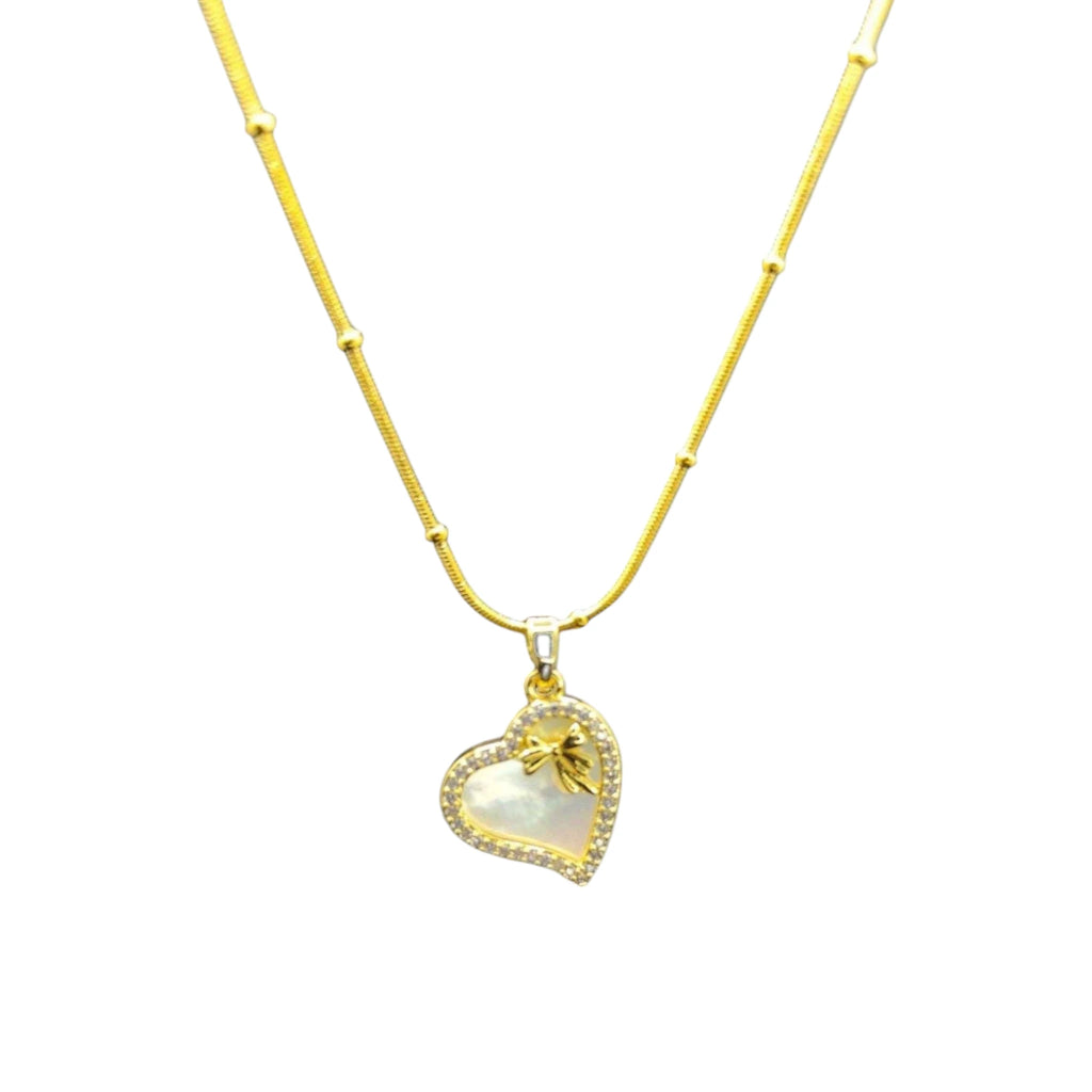 Gifted Heart Crystal Necklace