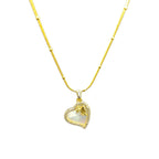 Gifted Heart Crystal Necklace