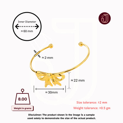 Bracelet with dimensions and weight details.