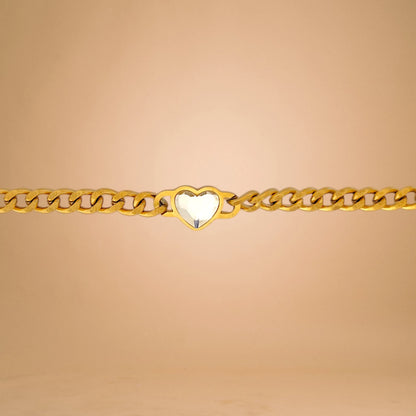 Bracelet zoom-in shot displayed on a light-toned background.