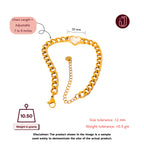 Bracelet with dimensions and weight details.