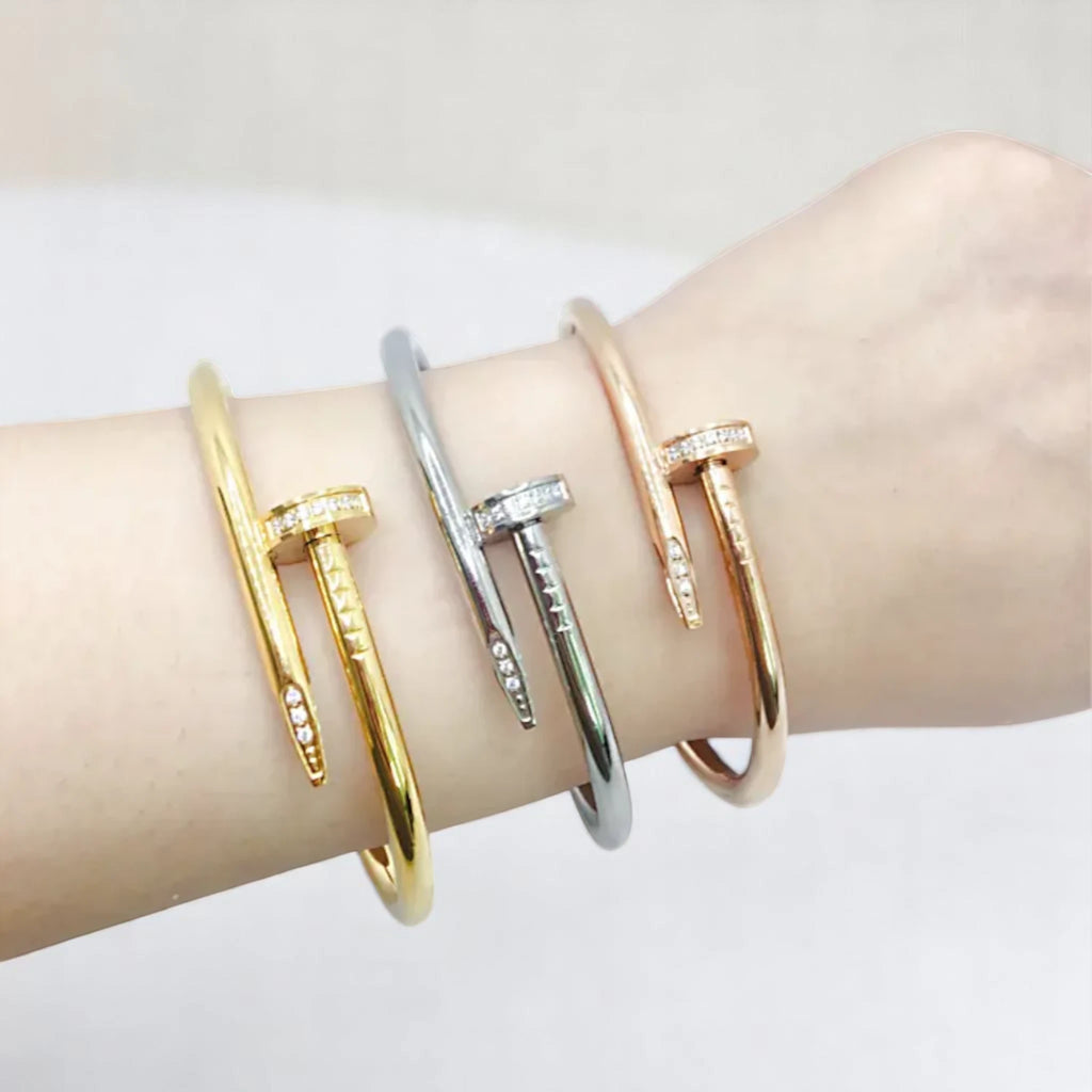 Bracelet worn by a model.