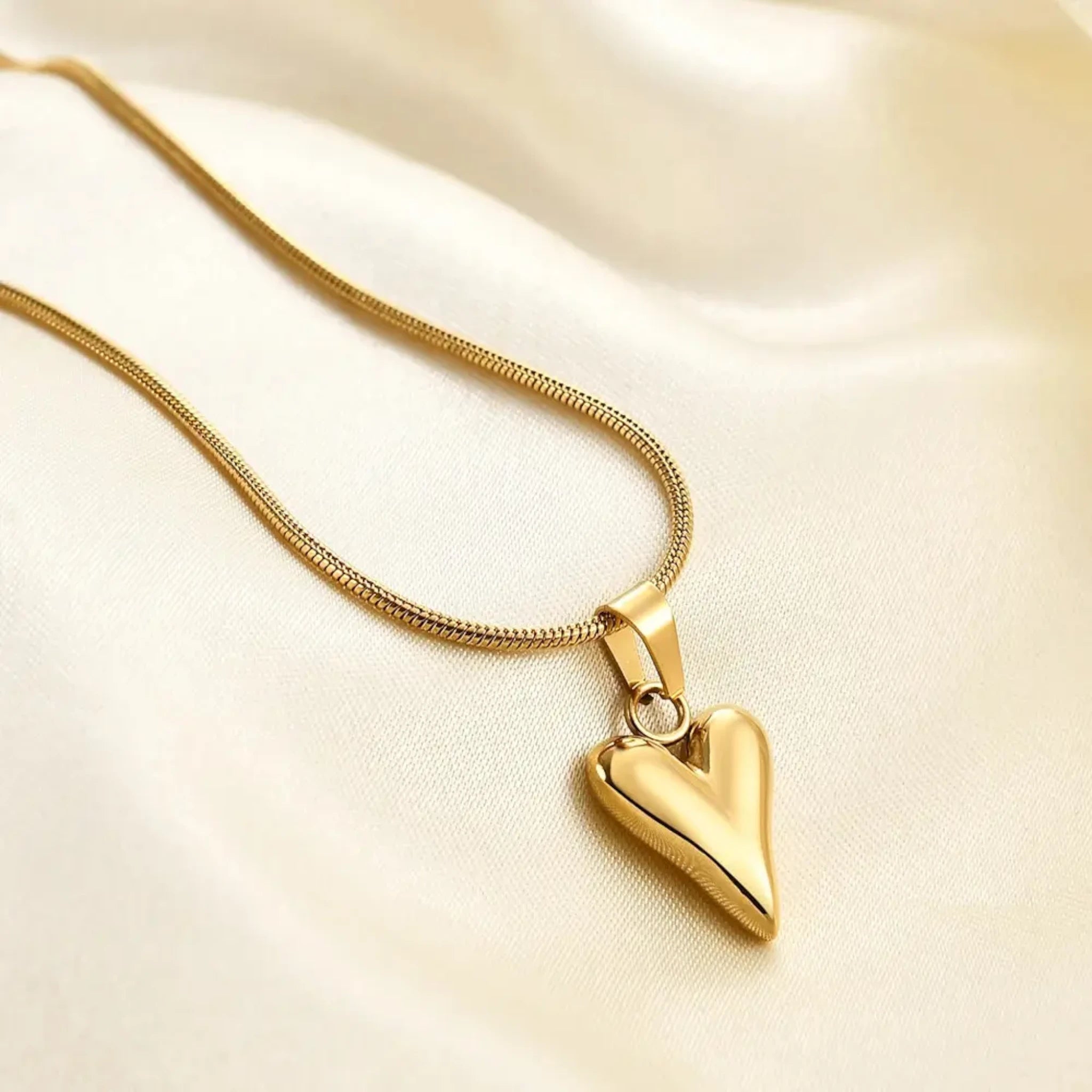 Gold Heart Necklace