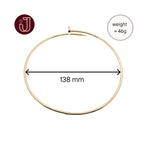 Gold Nail Choker Necklace