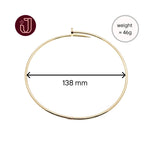 Gold Nail Choker Necklace