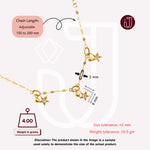 Bracelet with dimensions and weight details.