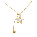 Gold Star Pendant Necklace