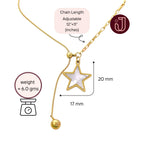 Gold Star Pendant Necklace