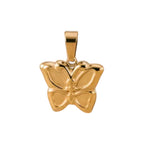 Golden Butterfly Pendant Necklace