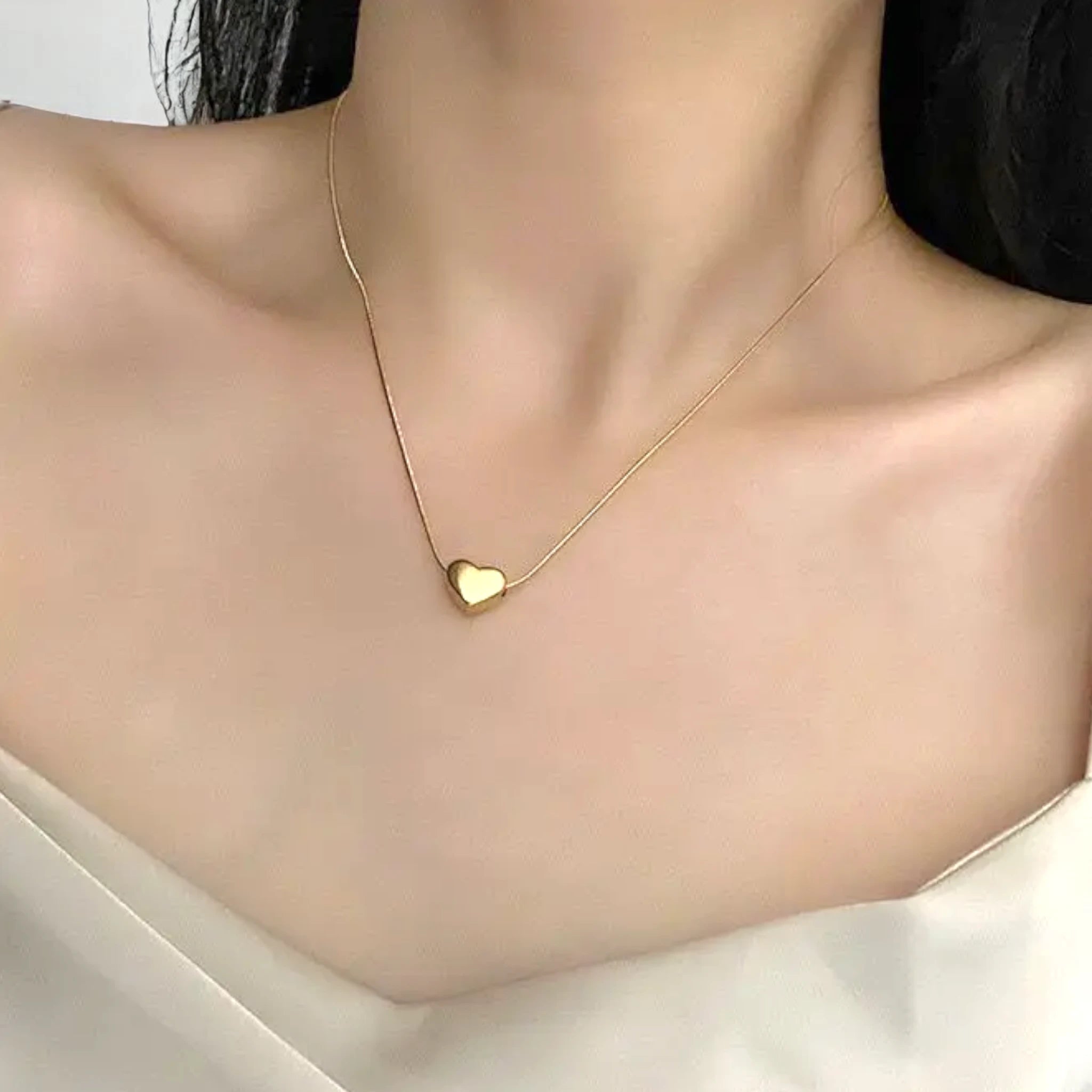 Golden Heart Necklace