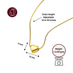 Golden Heart Necklace