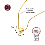 Golden Heart Necklace