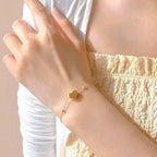 Bracelet worn by a model.