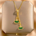 Royal Plume | Peacock Feather Pendant Necklace