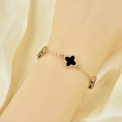 5 Black Clover Gold Loose Bracelet