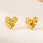 Heart Stud Earrings