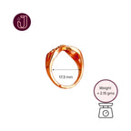 Infinity Spark Rose Gold Ring