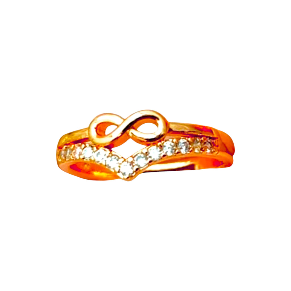 Infinity Sparkle Promise Ring