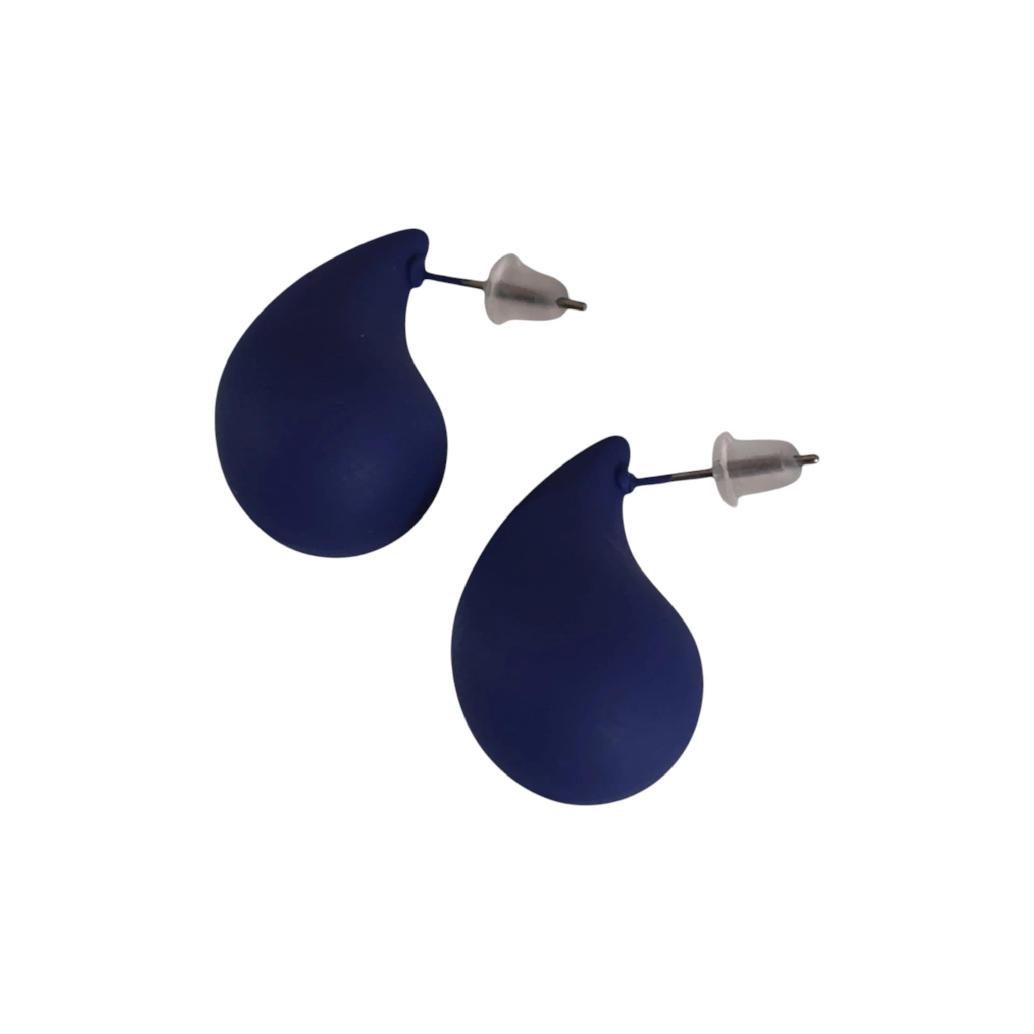 Midnight Blue Teardrop Earrings