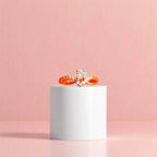 Radiant Solitaire Crown Ring