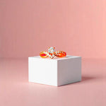 Radiant Solitaire Crown Ring