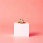 Regal Butterfly Crown Ring