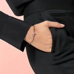Bracelet worn by a model.