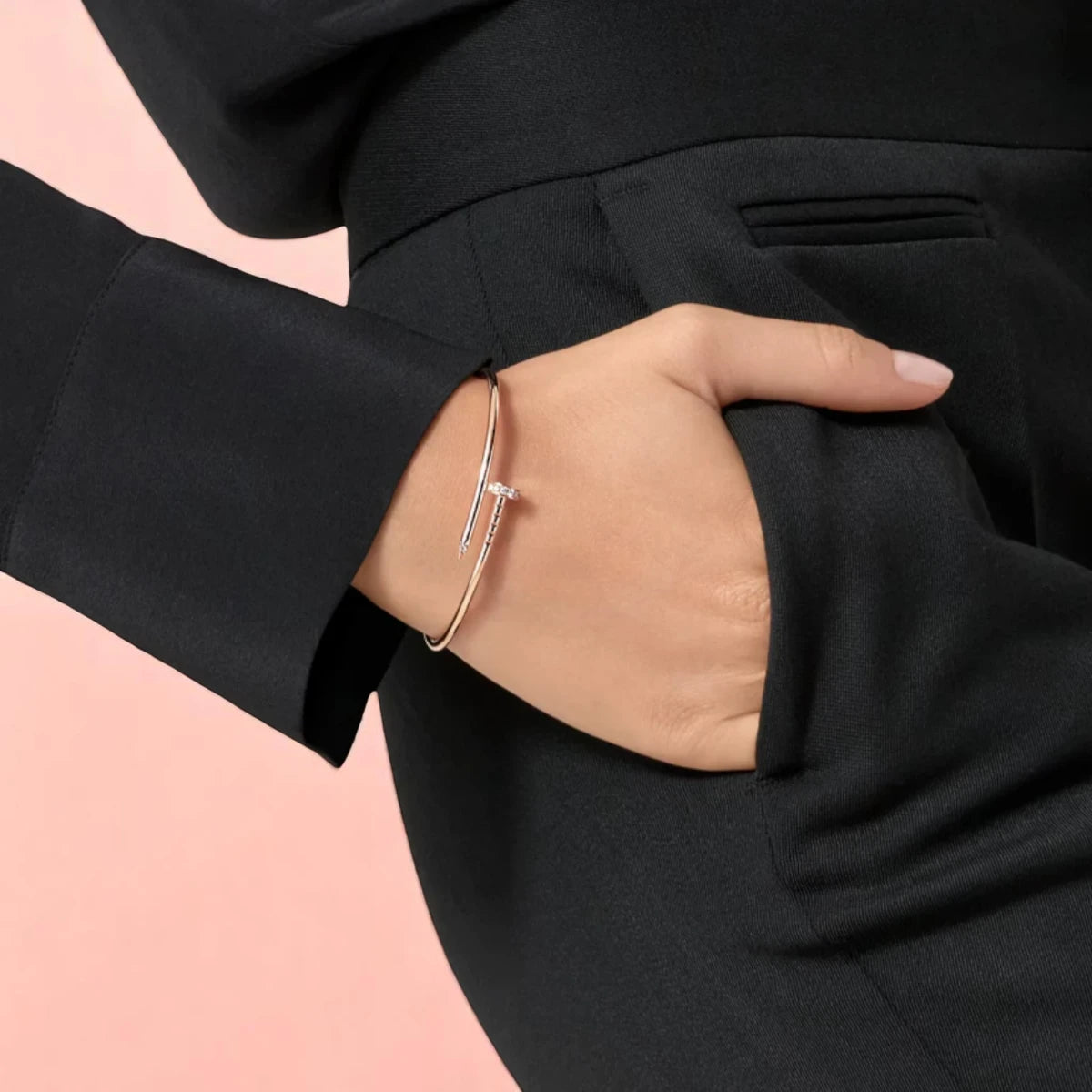 Bracelet worn by a model.