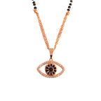 Rose Gold Evil Eye Mangalsutra
