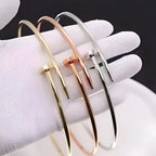 Rose Gold Nail Choker Necklace