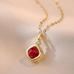 Ruby Gemstone Necklace