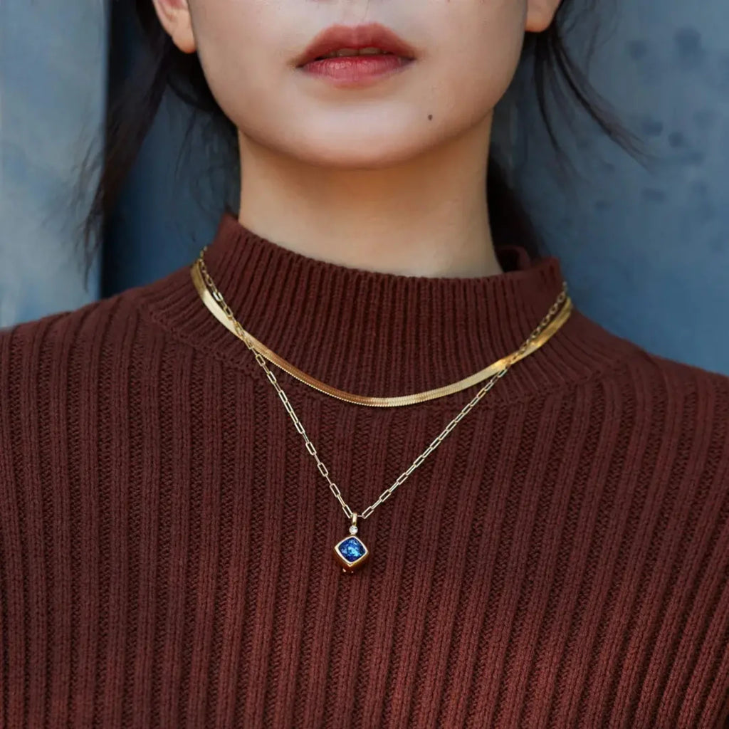 Sapphire Gemstone Necklace