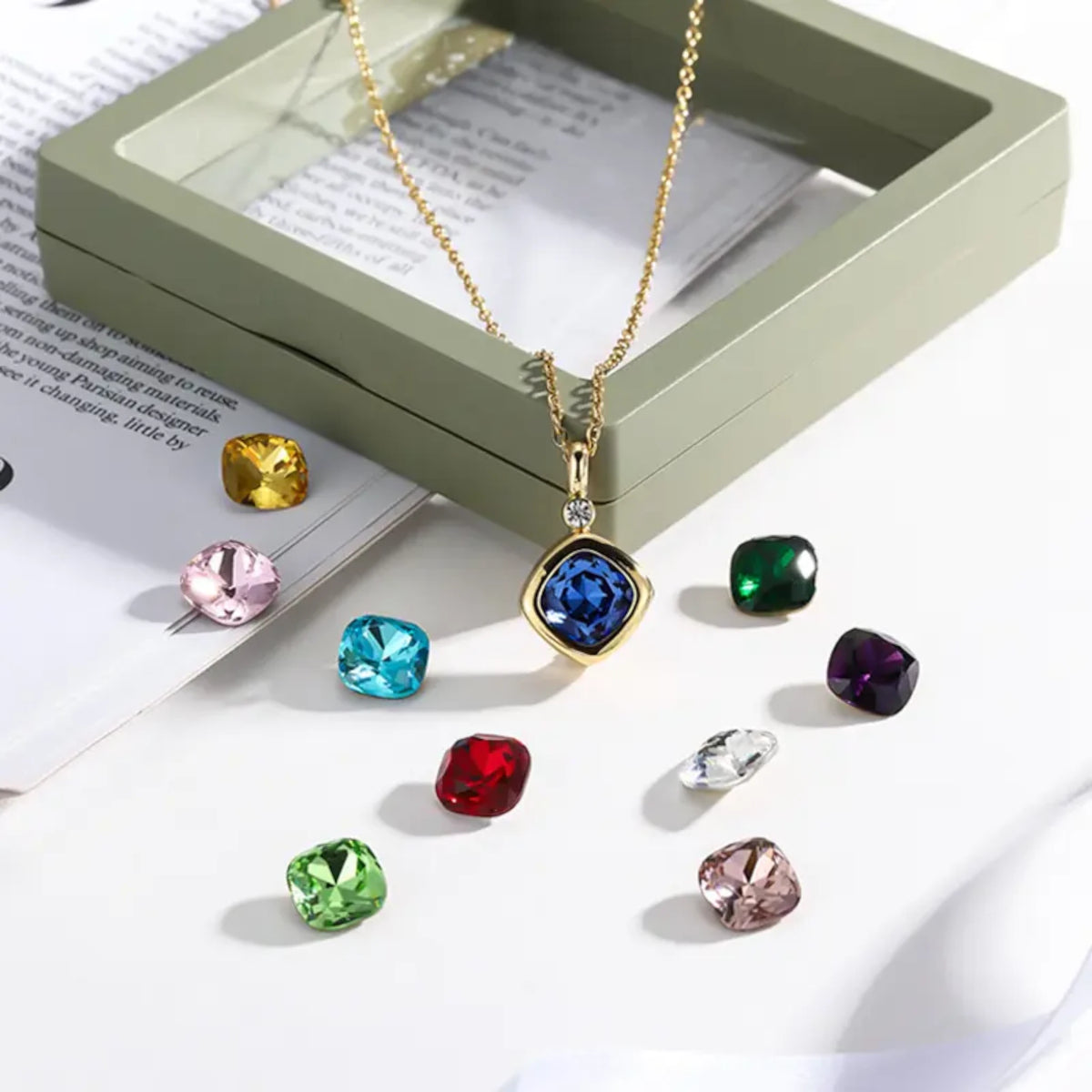 Sapphire Gemstone Necklace