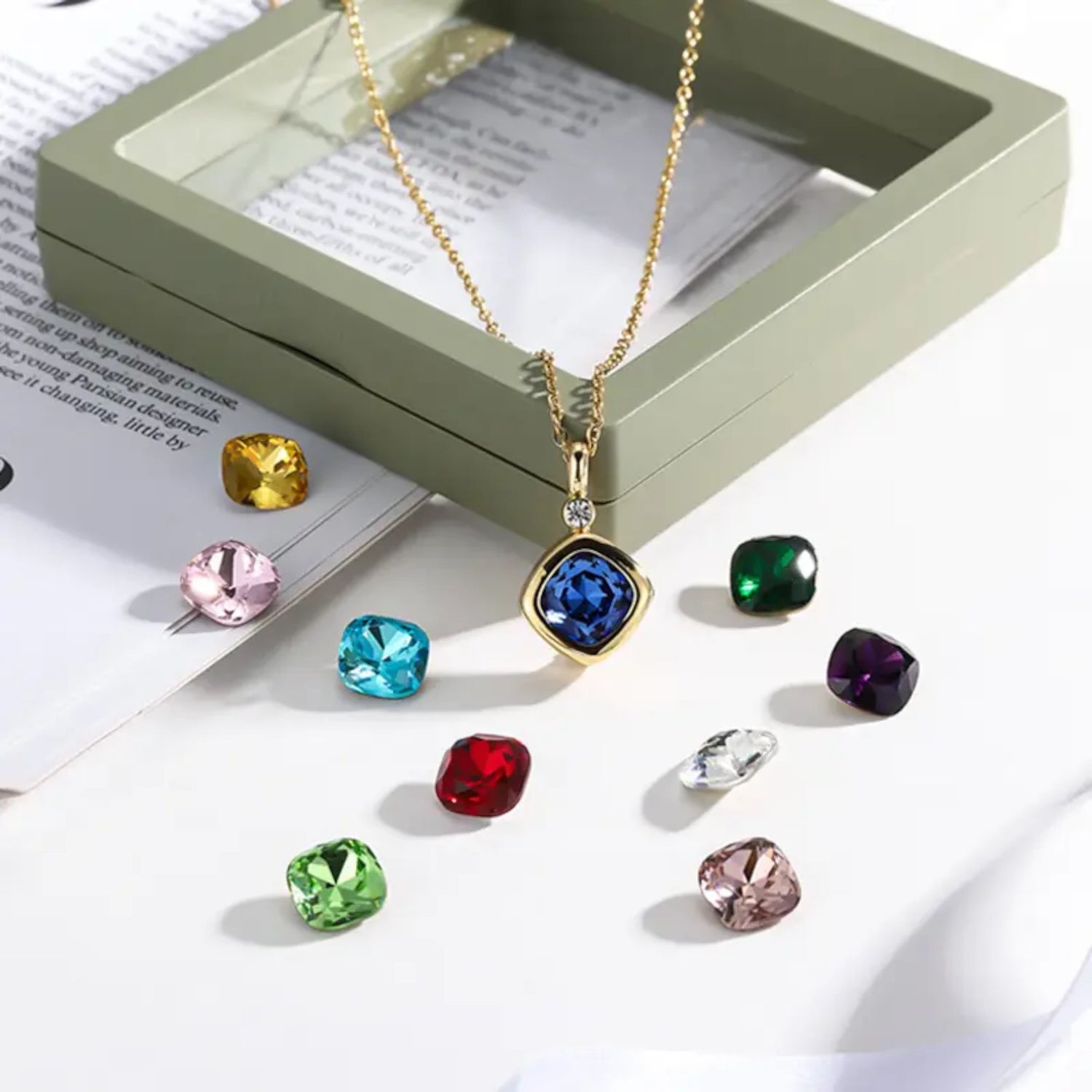 Sapphire Gemstone Necklace