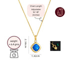 Sapphire Gemstone Necklace