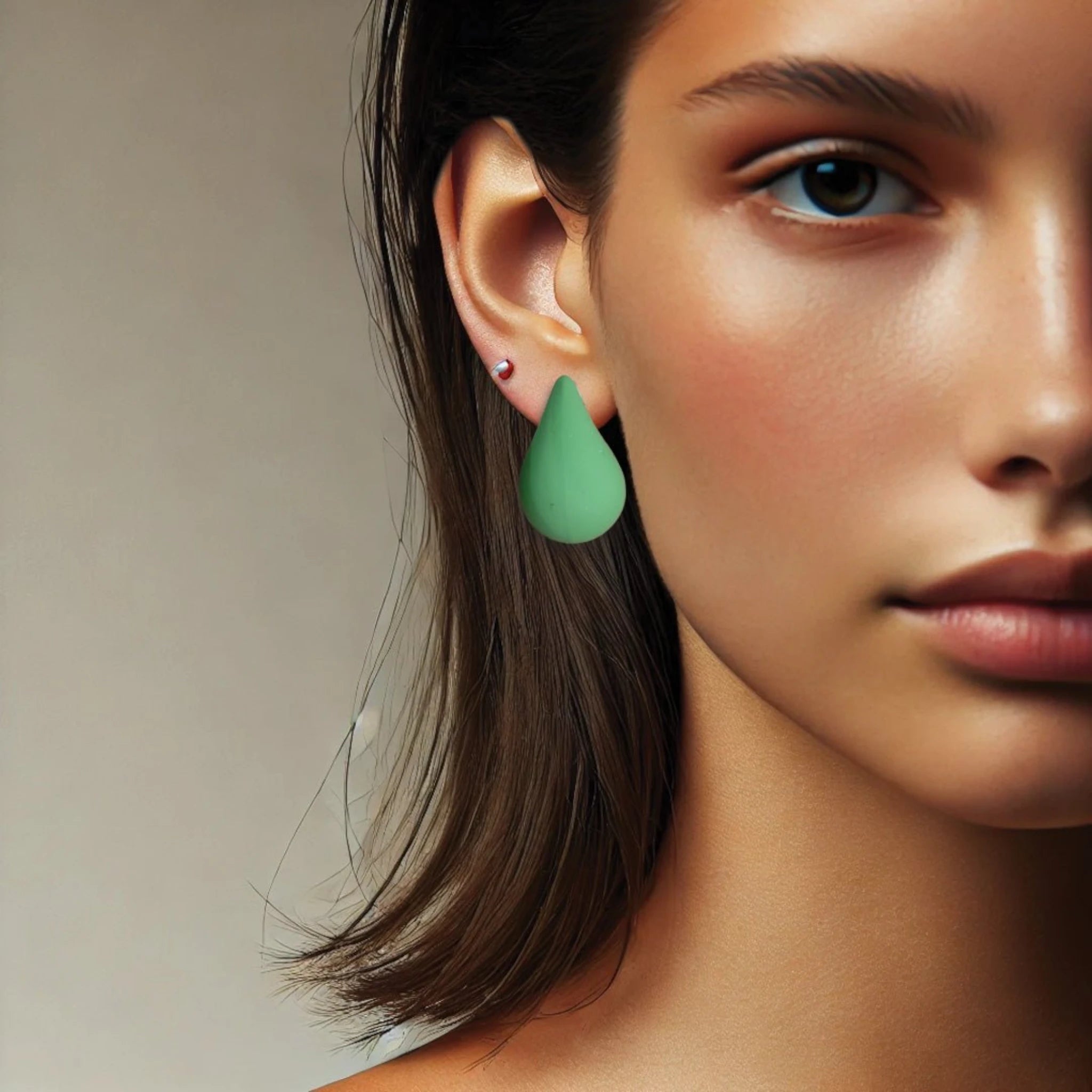 Seagreen Teardrop Earrings