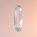 Moonlight Gleam | Silver Crystal Bracelet