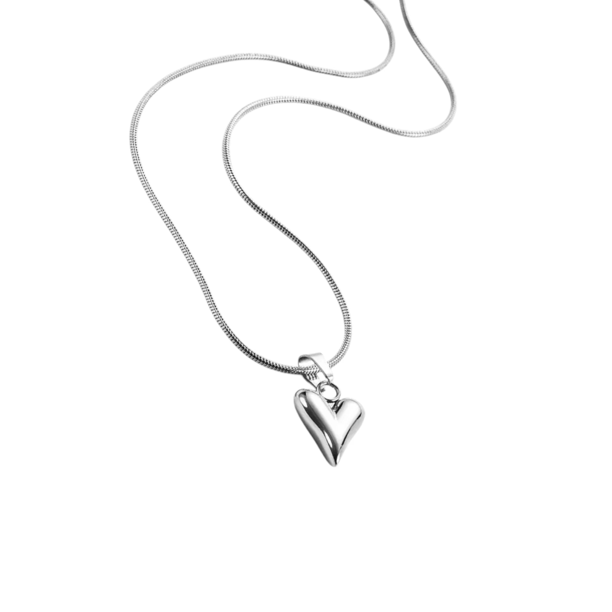 Silver Heart Necklace