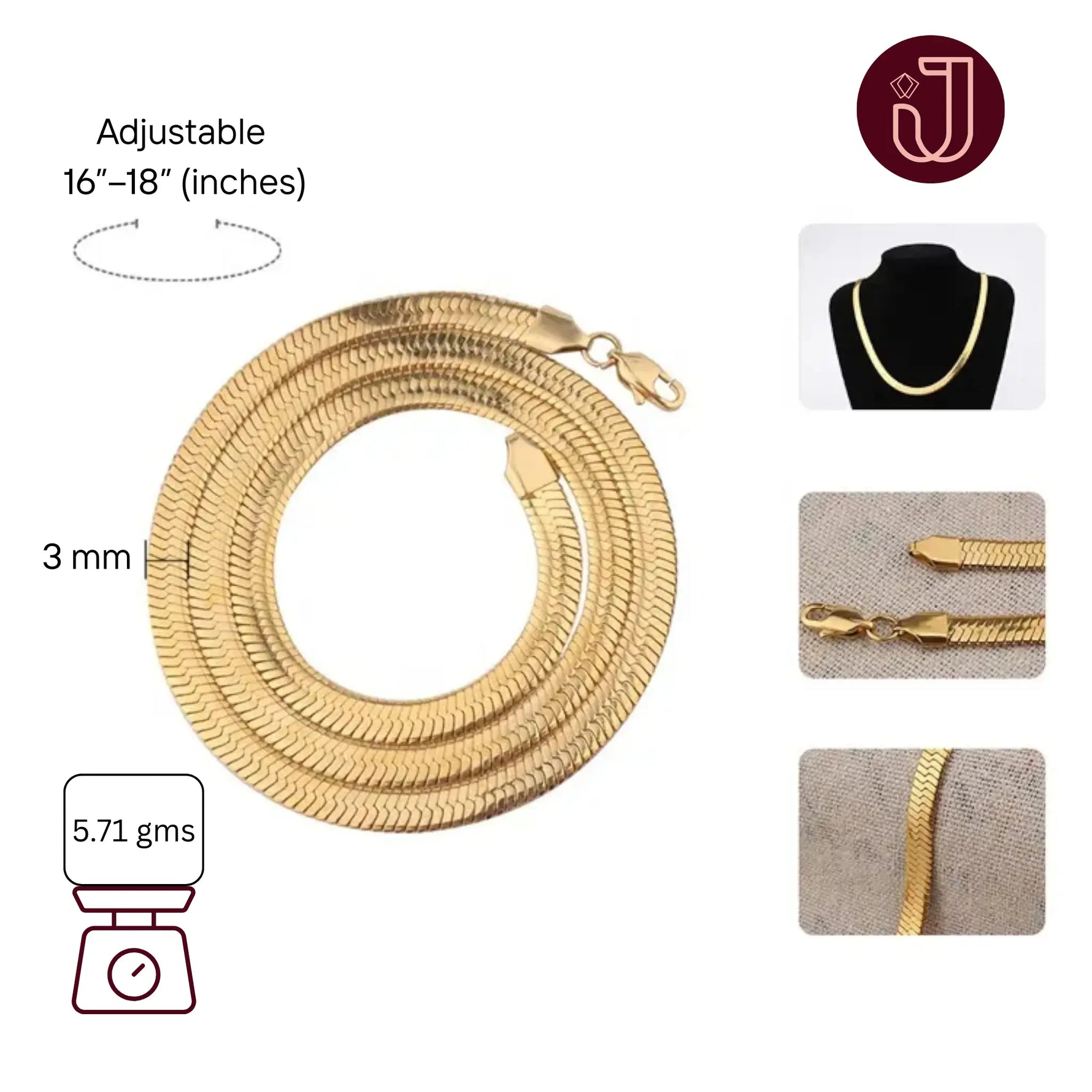 Snake Chain Necklace