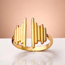 Bold Current | Spike Bars Adjustable Ring