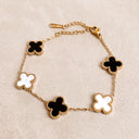 Twist Luck | Reversible Dual Clover Bracelet