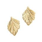 Vintage Leaf Stud Earrings