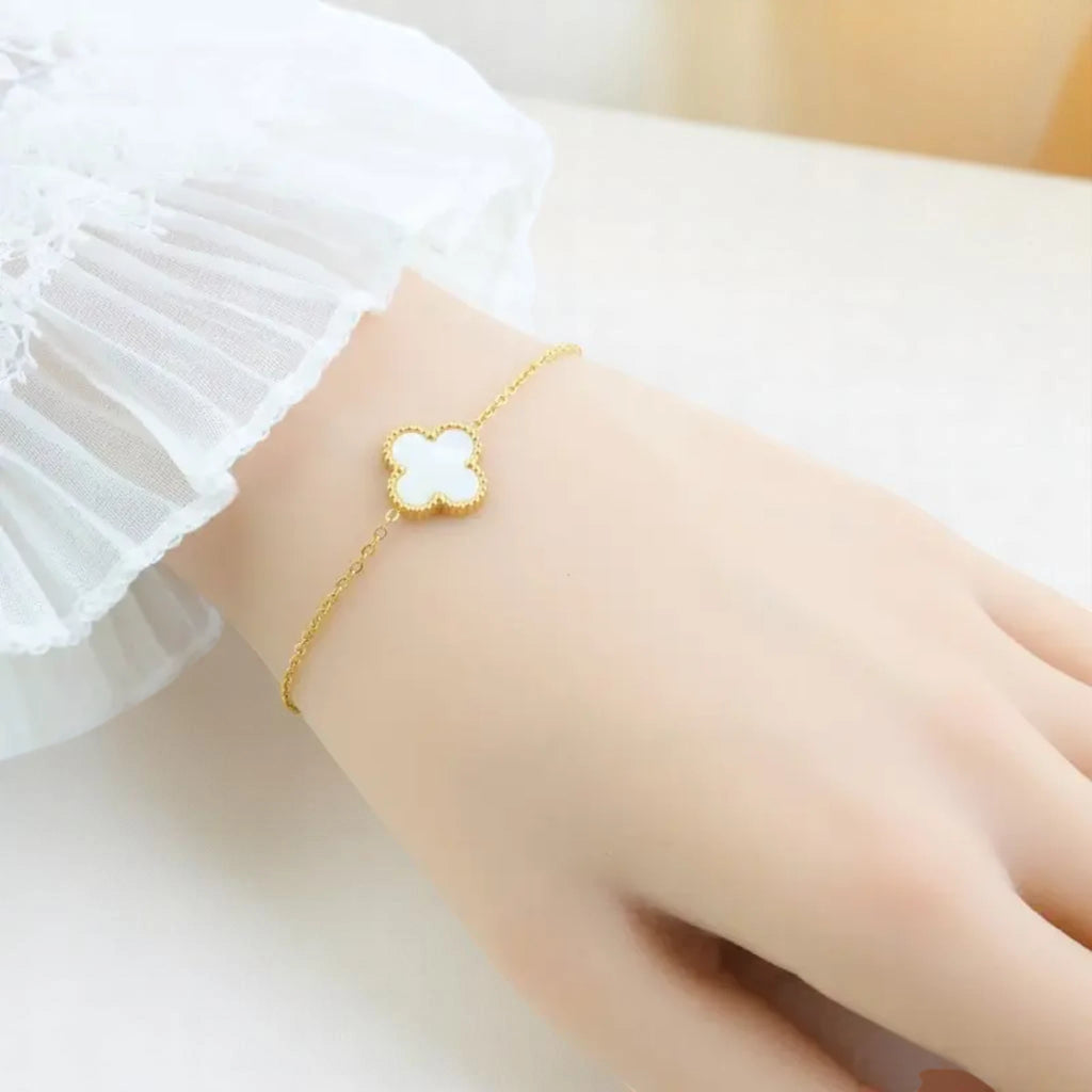 Bracelet worn by a model.