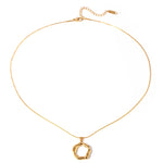 Wobbly O Pendant Necklace