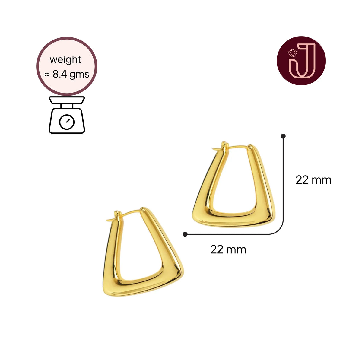 YoU Hoop Earrings