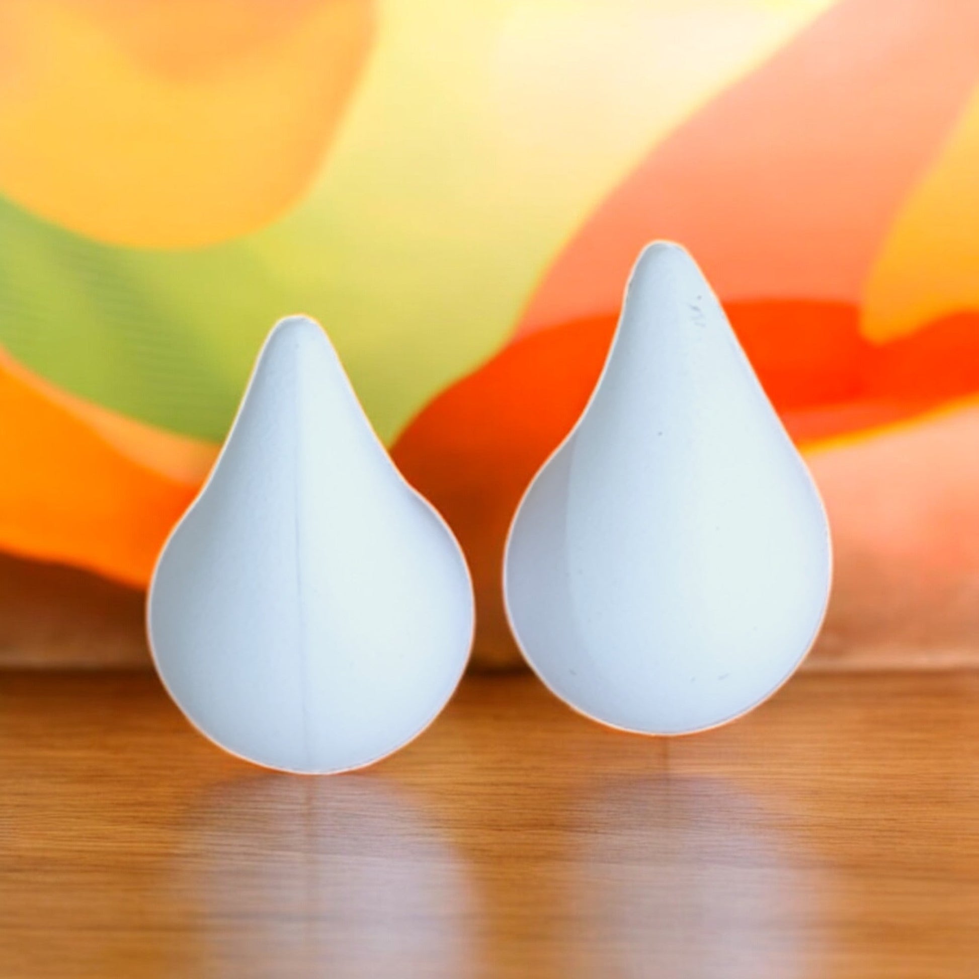 Bundle Offer - Pack of 4 Teardrop Aacrylic Stud Earrings - JESPARA