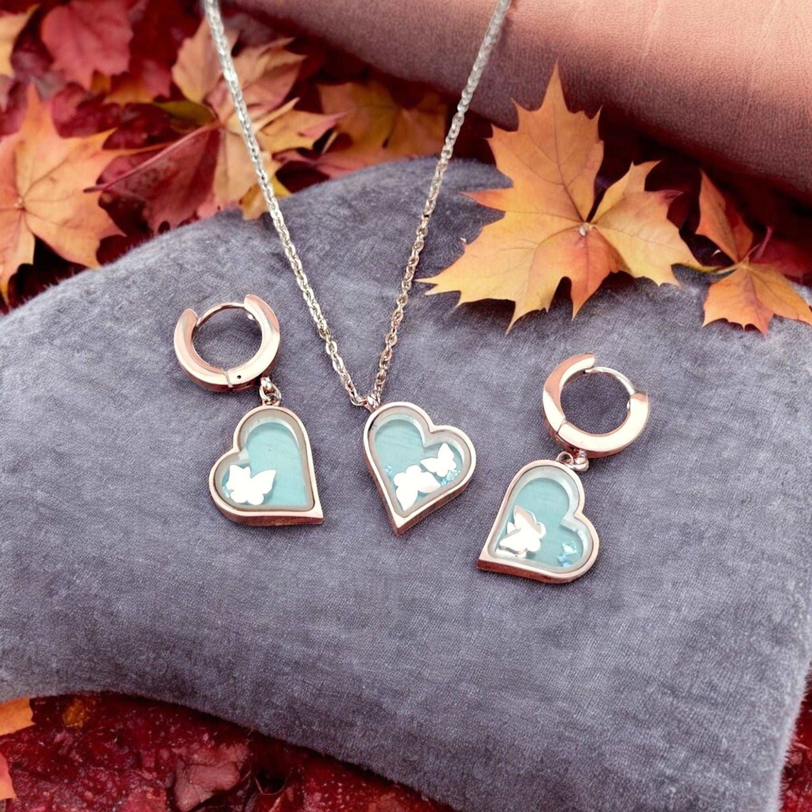 Heart Jewelry Set