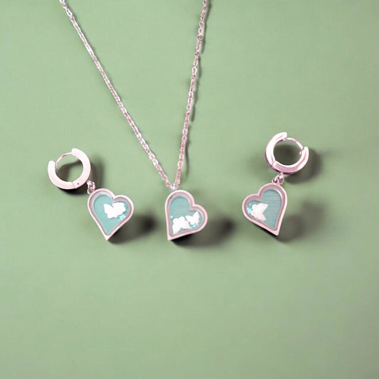Heart Jewelry Set