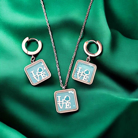 Love Charm Jewelry Set